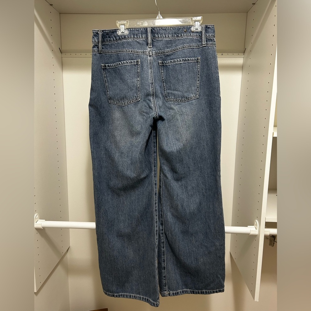 Cabi Ashbury Wide-Leg Jeans 6491, size 8R - Picture 3 of 4